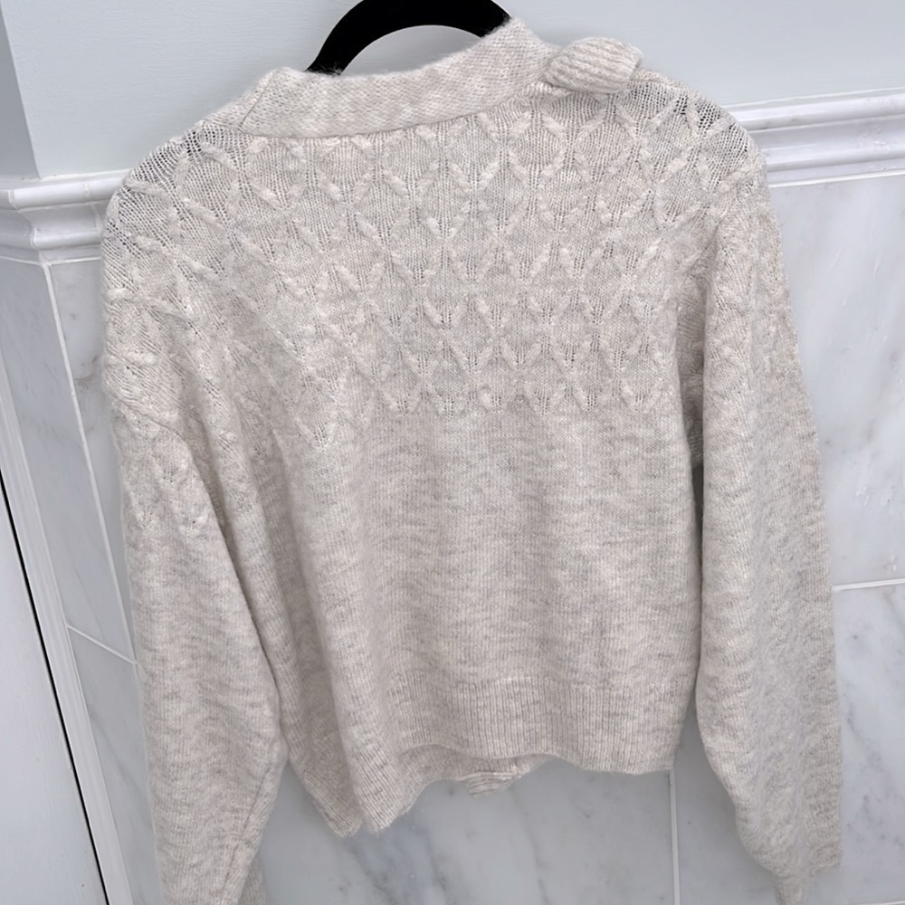Mango Ruffle Cardigan - Picture 9 of 10